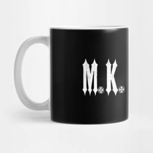 M.K. ULTRA Logo, Distressed Mug